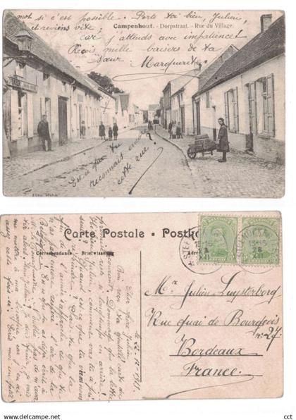 Kampenhout    Campenhout   Dorpstraat   Rue du Village