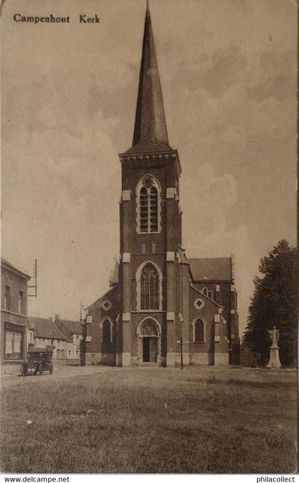 Kampenhout - Campenhout // Kerk - Eglise (Automobile) 19?? Ed. Jan Hahn - Van Mol