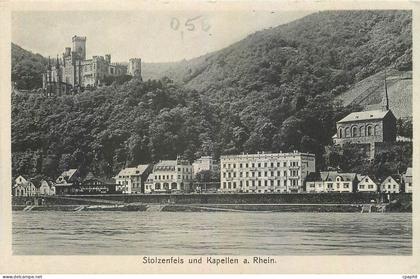 CPA Stolzenfels und Kapellen a Rhein