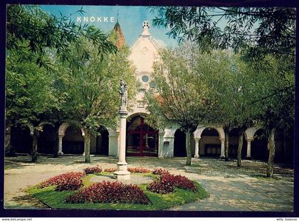 +++ CPA - CPSM - KNOKKE - KNOCKE - Eglise des Moines  //