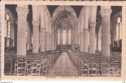 Koekelare - Binnenzicht Kerk