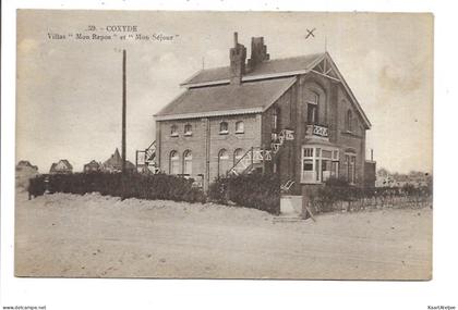 Koksijde - Villas Mon repos et Mon Séjour.