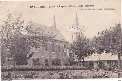 Everberg ( Kortenberg ) :  kloosterkapel  (  1909 met zegel )