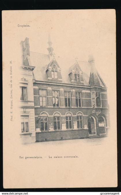 KRUIBEKE    HET GEMEENTEHUIS