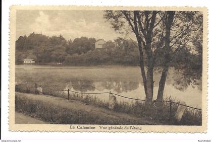 La Calamine - Vue générale de l'étang.