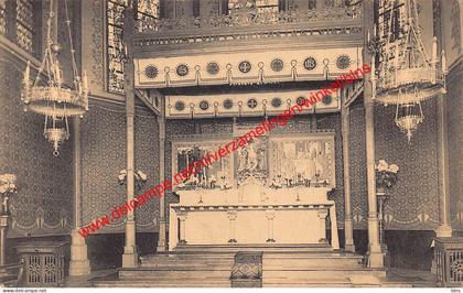 Pensionnat des Sœurs du St-Cœur de Marie Malaise - la chapelle Chœur - La Hulpe