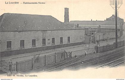 Belgique - LA LOUVIÈRE (Hainaut) Etablissements Nicaise