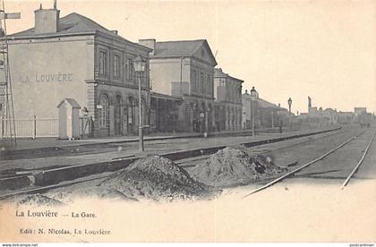 Belgique - LA LOUVIÈRE (Hainaut) La Gare