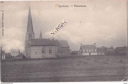 Eindhout - Eynthout - Laakdal :  panorama  ( 1907 met zegels  )