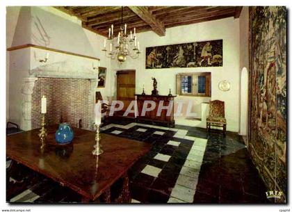CPM Slot van Laarne Zaal eeuw Chateau Feodal de Laarne Salle du XV siecle