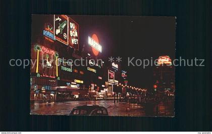 Bruessel Bruxelles Der Brouckère Platz bei Nacht