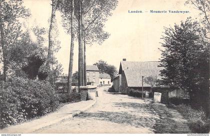 [-50%] BELGIQUE - Landen - Meunerie Vandewyer - Carte postale ancienne