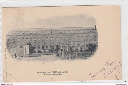 Pensionnat de Velm lez Landen. Façade principale. *