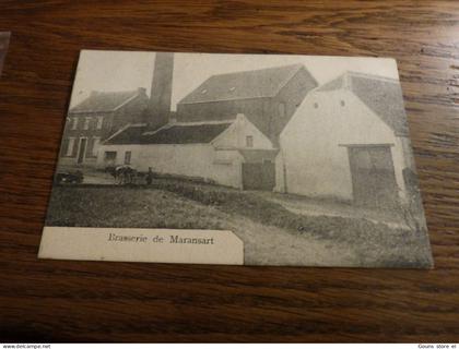BC31-60 Cpa Brasserie de Maransart  Brouwerij Lasne