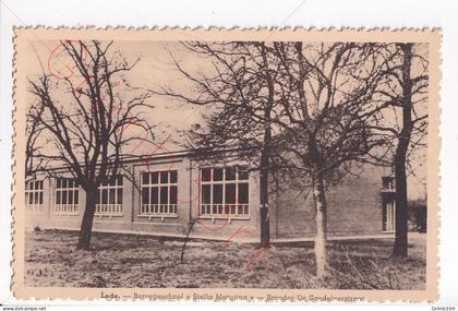 Lede - Beroepsschool "Stella Matutina" - Broeder De Saedeleerstraat - postkaart