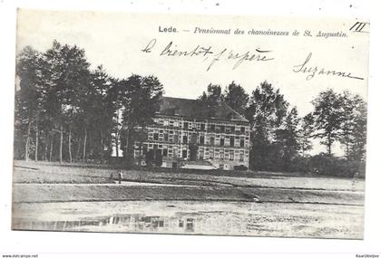 Lede - Pensionnat des chanoinesses de Saint-Augustin.