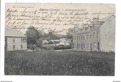 Léglise - Avenue de la gare.