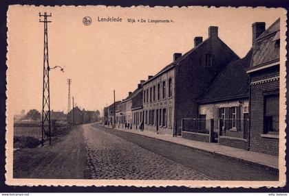 +++ CPA - LENDELEDE - Wijk " De Langemunte "  //