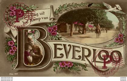 ZEA.107. E EN GOEDEN DAG UIT HET KAMP VAN- Camp de BEVERLOO KAMP LEOPOLDSBURG BOURG LEOPOLD WWICOLLECTION