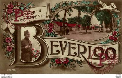 ZEA.108. E EN GOEDEN DAG UIT HET KAMP VAN- Camp de BEVERLOO KAMP LEOPOLDSBURG BOURG LEOPOLD WWICOLLECTION