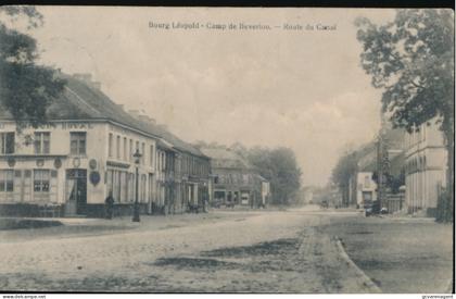 LEOPOLDSBURG.  CAMP DE BEVERLOO.  ROUTE DU CANAL