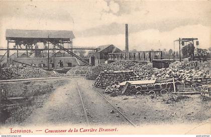 Belgique - LESSINES (Hainaut) Concasseur de la Carrière Brassart