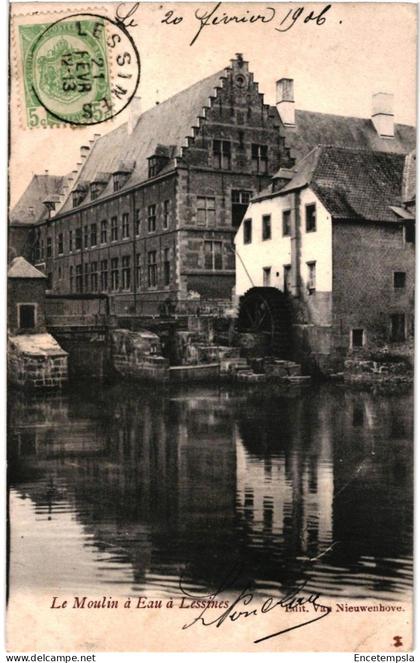 CPA  Carte Postale Belgique Lessines Moulin à eau 1906 VM104927ok