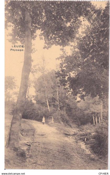 BELGIQUE - HAINAUT - LEUZE-EN-HAINAUT - PAYSAGE