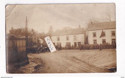 LIBIN  :  carte Photo  (  see scans )   militair