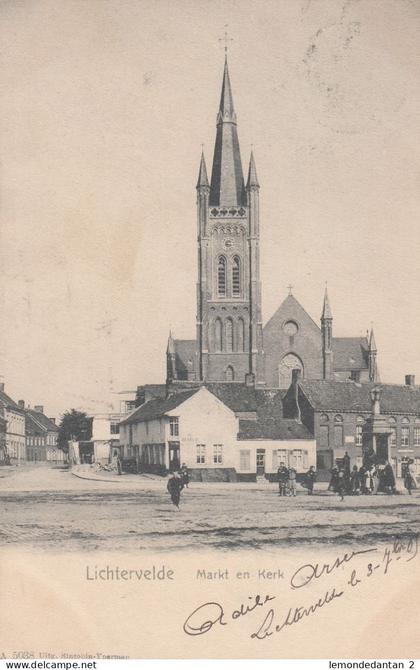 Lichtervelde - Markt en Kerk