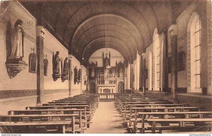 BELGIQUE - Sint Gabriëlsgesticht - Liedekerke - De Kapel - Edt Belge - Choeur - Sculpture - Carte Postale Ancienne