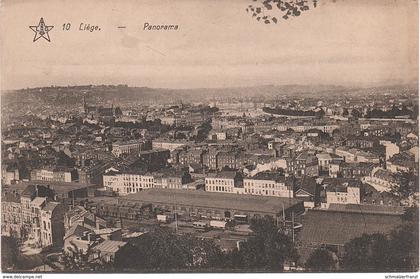 CPA - AK Lüttich Liege Panorama Gare Bahnhof Train Railway Station Carré Jonfosse Palais Guillemins Belgien Belgique