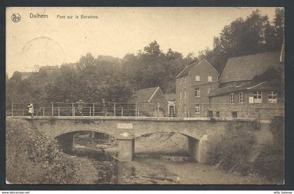 +++ CPA - Liège  - DALHEM - Pont sur la Berwinne - Nels    //