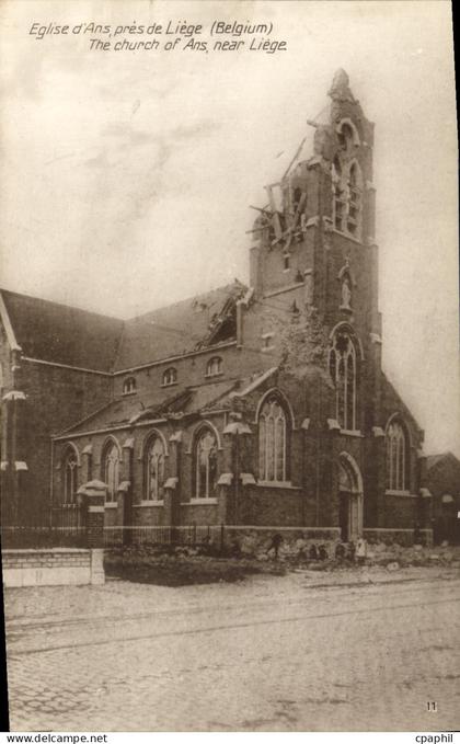 CPA Liege Eglise d'Ans