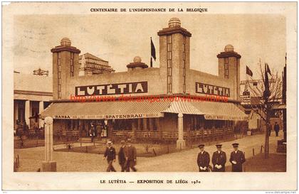 Le Lutetia - Liege Exposition 1931