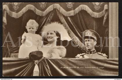 Postcard / ROYALTY / Belgium / Belgique / België / Koningin Astrid / Reine Astrid / Roi Leopold III / Liège / Prince