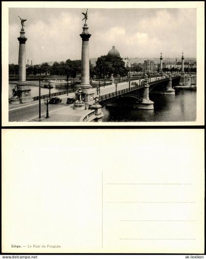 Lüttich Luik Lîdje Lüttich (Liège) Le Pont de Fragnée Brücke 1940