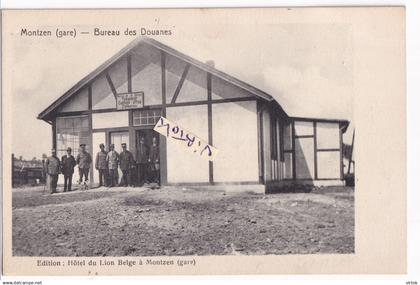 Montzen ( gare )   bureau des Douanes  ( Plombières - Moresnet - Gemmenich - Homburg ...... )
