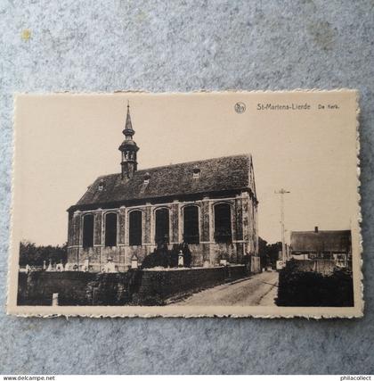 St. Martens Lierde (Lier de) De Kerk (en Omgeving) 19??