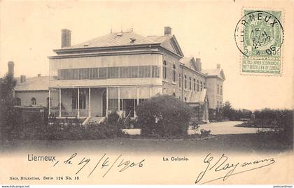 Belgique - LIERNEUX (Liège) La colonie - Ed. Nels Série 124 N. 18