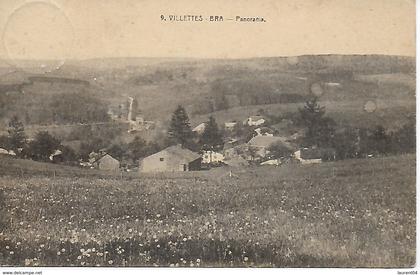 LIERNEUX. BRA.  VILLETTES. PANORAMA