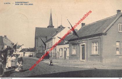 Linth - Dorpstraat - Rue du Village - Gemeentehuis - Lint