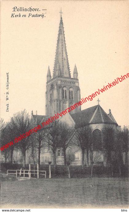 Pollinchove - Kerk en Pastorij - Pollinkhove - Lo-Reninge