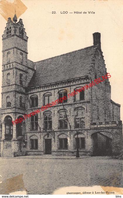 Stadhuis - Hôtel de Ville Loo - Lo-Reninge