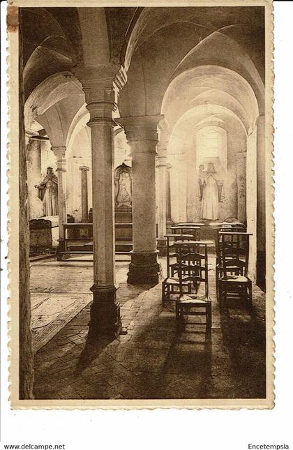 CPA-Carte Postale Belgique-Lobbes- Crypte de l'église   -VM26845mo