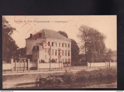 Lovendegem - Château du Pont d'Appensvoorde - postkaart