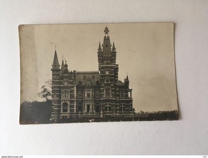 Vinderhoute  Lovendegem  FOTOKAART van het kasteel