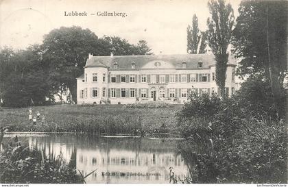 BELGIQUE - Lubbeek - Gellenberg - Bâtiment - Etang - Enfant - Paysage - Ed F De Blende - Animé - Carte postale ancienne