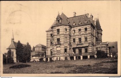 CPA Forneau Marchin Belgien, Schloss
