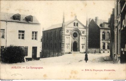 Judaika CPA Arlon Aarlen Wallonien Luxemburg, Synagoge